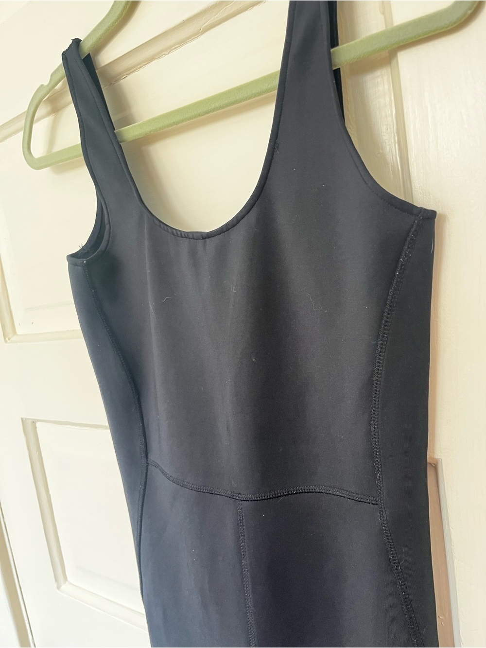 Fabletics Black Scoop Neck Jumpsuit | One-Piece Activewear - Picture 7 of 11